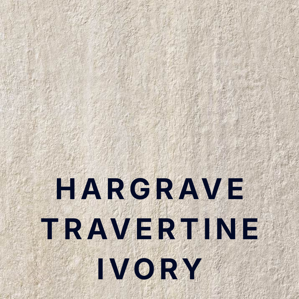 Hargrave Travertine Ivory Porcelain - SkyFrame